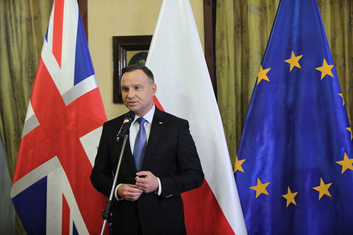Zamach w Londynie. Prezydent Andrzej Duda chce spotkać się z bohaterskim Polakiem