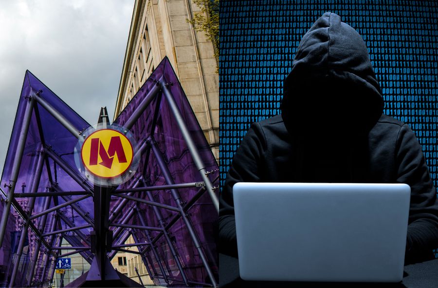 Hakerzy atakują warszawiaków w metrze