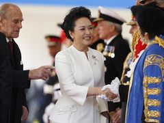 Peng Liyuan - chińska Pierwsza Dama zachwyciła Brytyjczyków