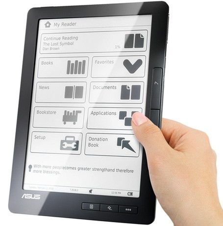 CeBIT: E-book reader od Asusa