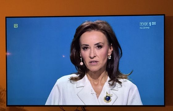 Nerwowa wypowiedź dziennikarki TVP w trakcie debaty. "Jak pijany na mnie zwymiotuje"