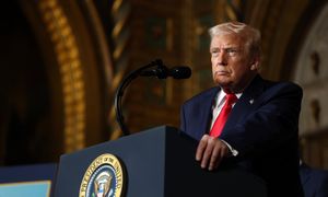 Atak USA na Wenezuelę. Donald Trump zabrał głos