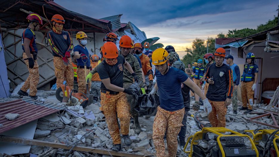 Trzęsienie ziemi na filipińskiej wyspie Cebu