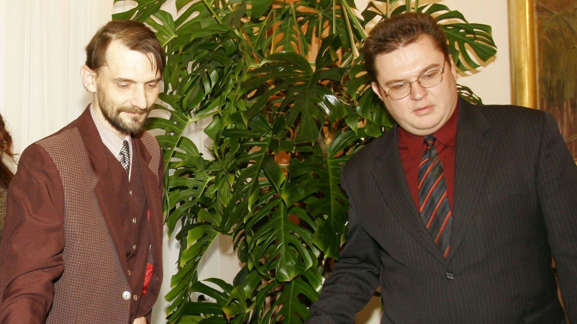 Andrzej Pisalnik i Andrzej Poczobut w 2005 r.