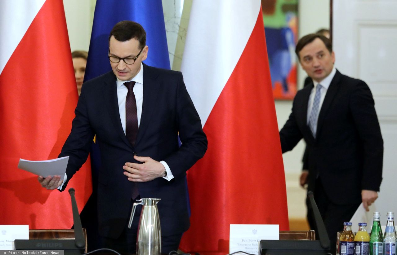 Mateusz Morawiecki i Zbigniew Ziobro