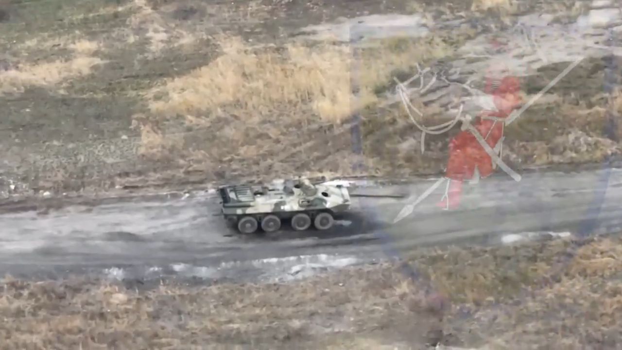 Rosyjski BTR-90 utracony pod Awdijiwką.