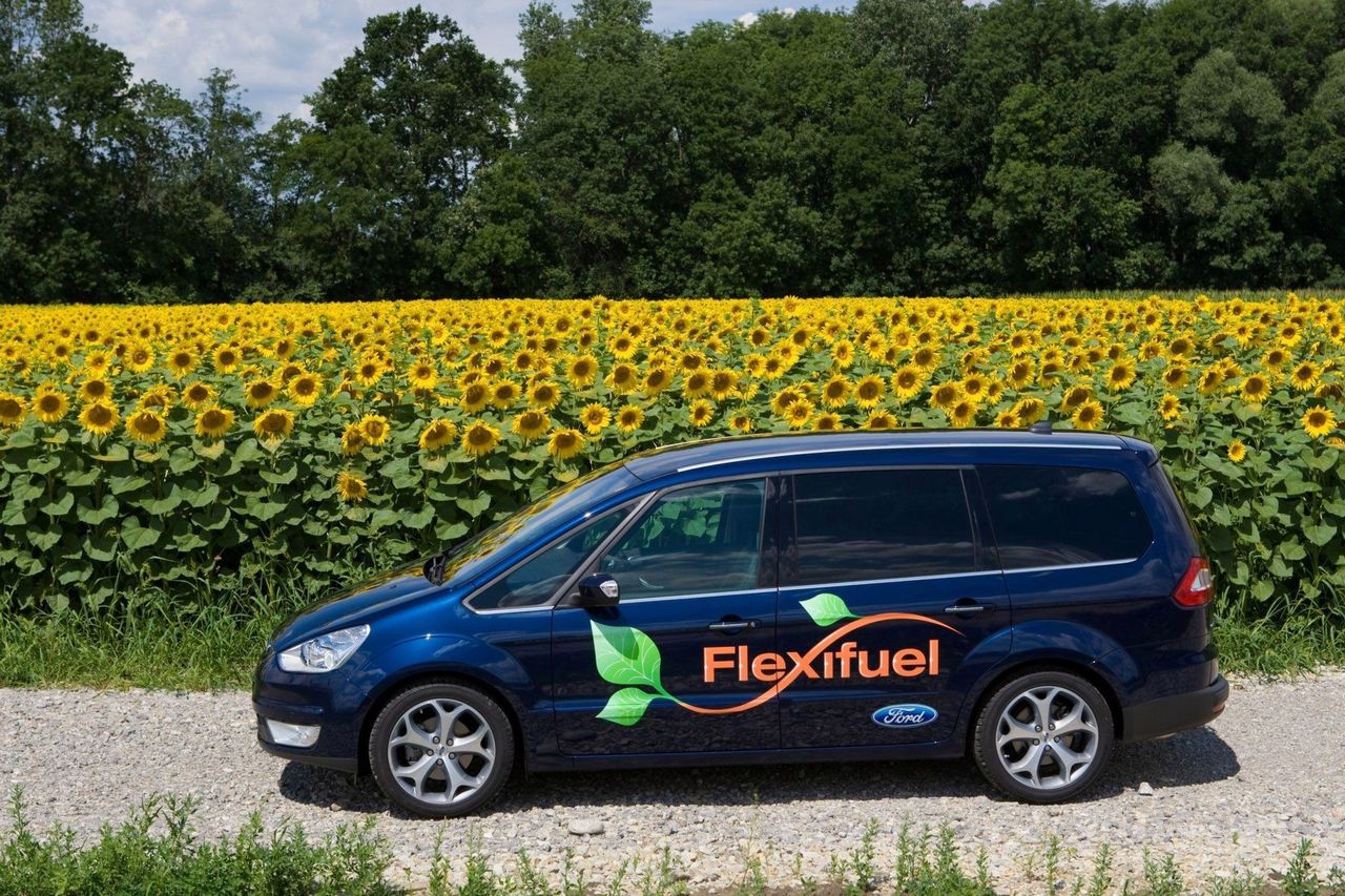 Ford Galaxy FlexiFuel jeździ bez problemu na paliwie E85