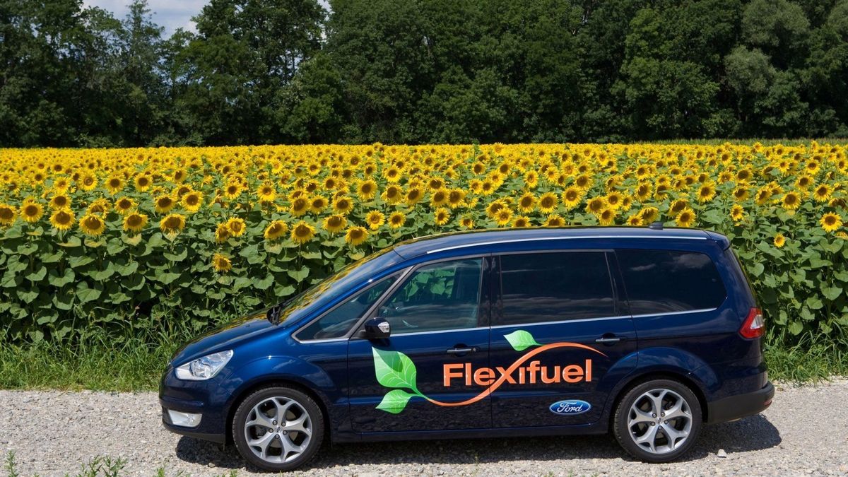 Ford Galaxy FlexiFuel jeździ bez problemu na paliwie E85