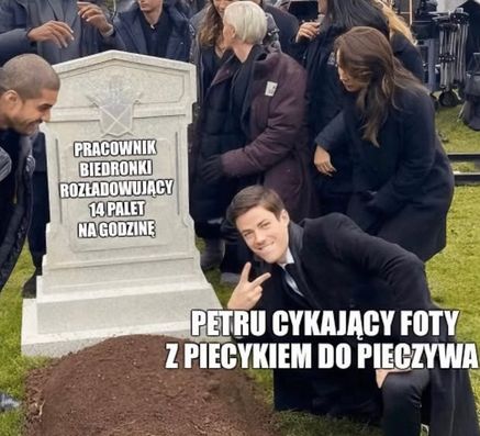 Memy o Ryszardzie Petru na kasie w Biedronce