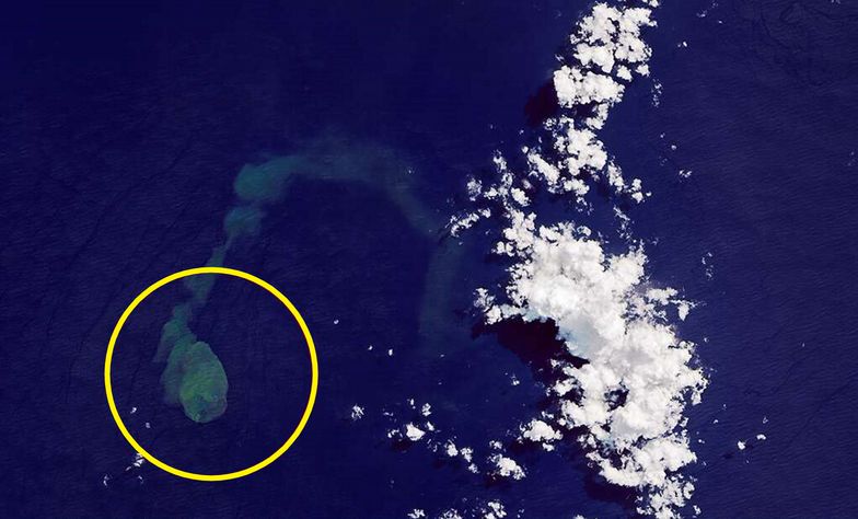 Zdjęcie satelitarne NASA. Niepokój na Pacyfiku