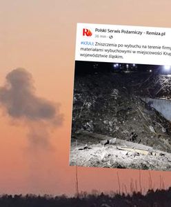 Wybuch w fabryce materiałów wybuchowych w Krupskim Młynie