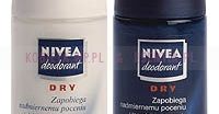 Dry Dezodorant w kulce. granatowy - 50 ml (NIVEA) - dla mężczyzn