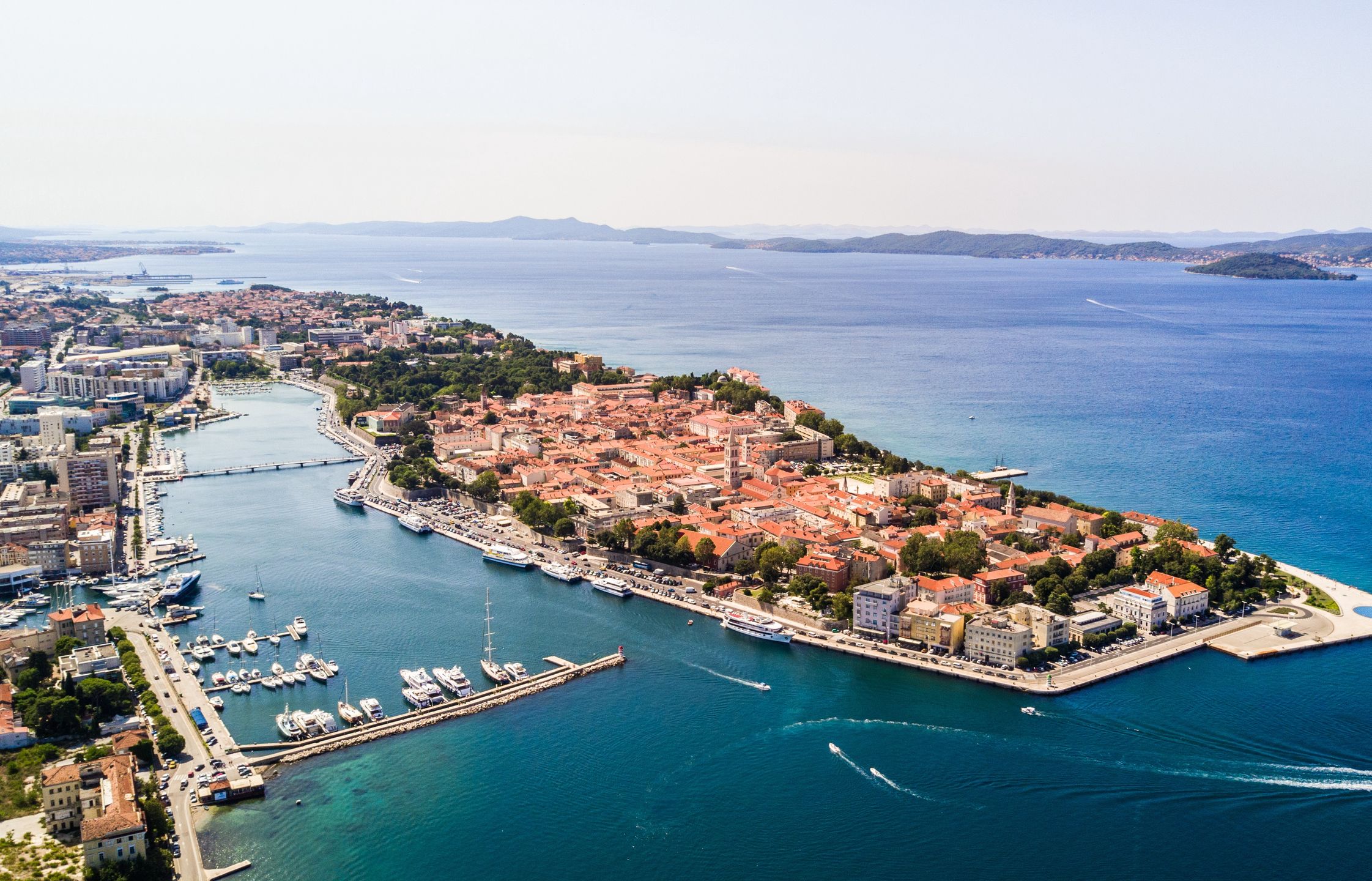 Żupania zadarska to przede wszystkim miasto Zadar 