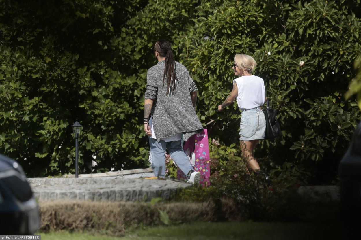 Blanka Lipińska i Baron na urodzinach córki Natalii Siwiec