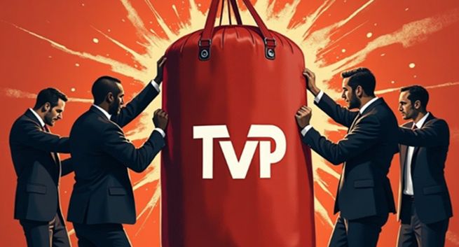 TVP ciągle "chłopcem do bicia". Wygląda na to, że chce nim być [KOMENTARZ]