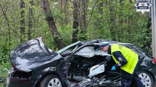 Zawiercie: Śmiertelny wypadek. Jedna osoba nie żyje