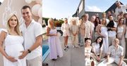 Wersow wyprawiła wystawne baby shower nad basenem. Razem z Frizem zdradzili gościom IMIĘ CÓRKI (ZDJĘCIA)