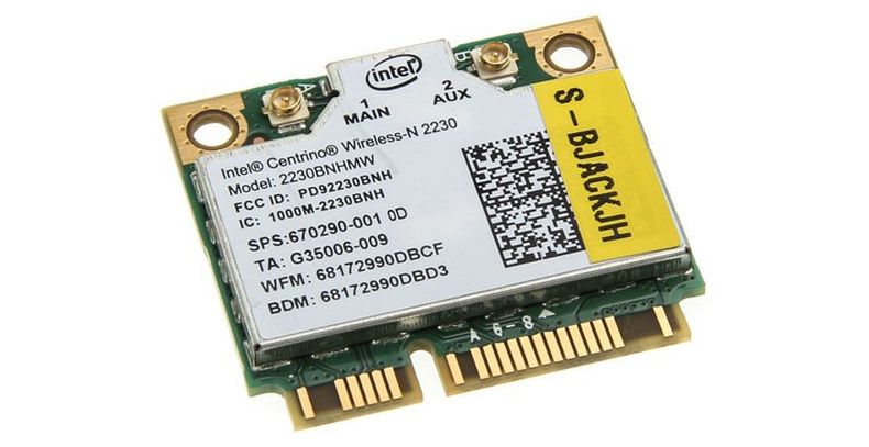 Intel Centrino Wireless-N 2230L: jeden z najlepszych modułów Wi-Fi/Bluetooth do złącza mini PCIe