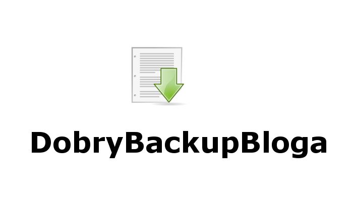 DobryBackupBloga —  aplikacja do szybkiej archiwizacji wpisów blogowych