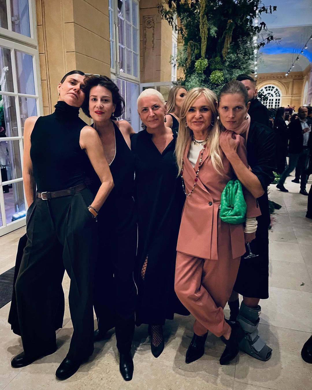 Joanna Horodyńska, Maja Ostaszewska, Monika Olejnik na imprezie Vogue Polska