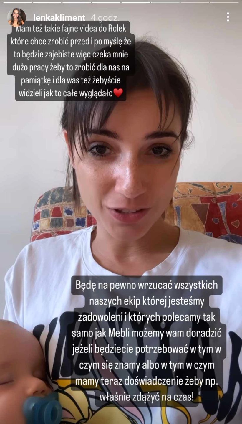 Lenka Kliment żegna się ze starym mieszkaniem