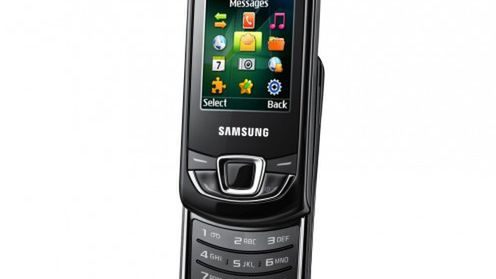 Samsung E2550, czyli nieźle grający i kompaktowy Monte Slider 1