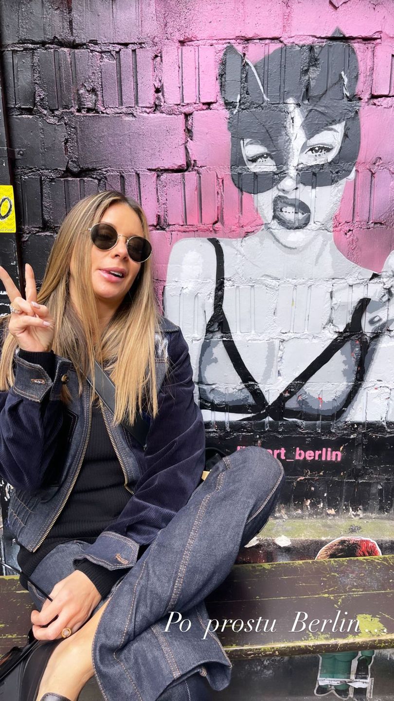Gosia Rozenek w Berlinie