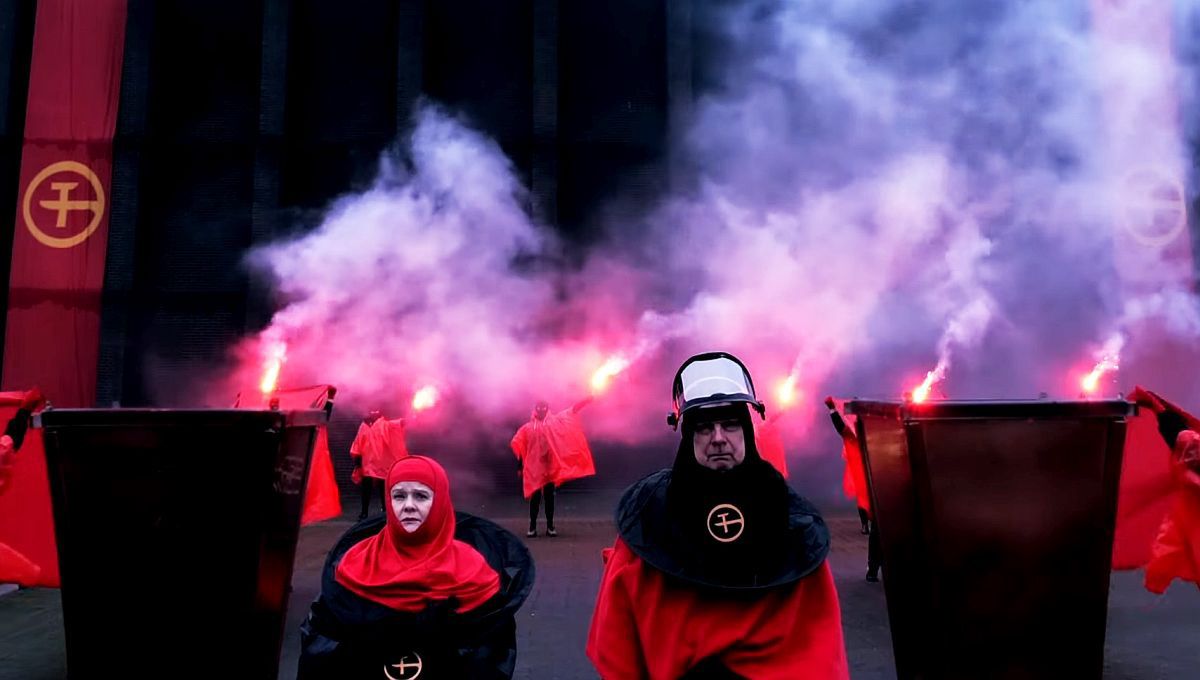 Kadr z "Romeo i Julia", nowej produkcji Gdańskiego Teatru Szekspirowskiego