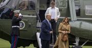 Melania Trump po raz kolejny odmawia trzymania męża za rękę. Internauci: będzie głosowała na Bidena