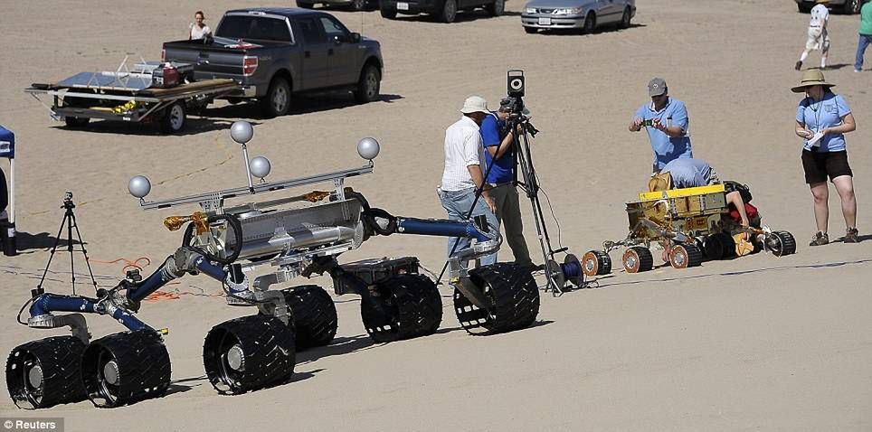 Pustynia Mojave w roli Czerwonej Planety. NASA testuje łazik nowej generacji 5