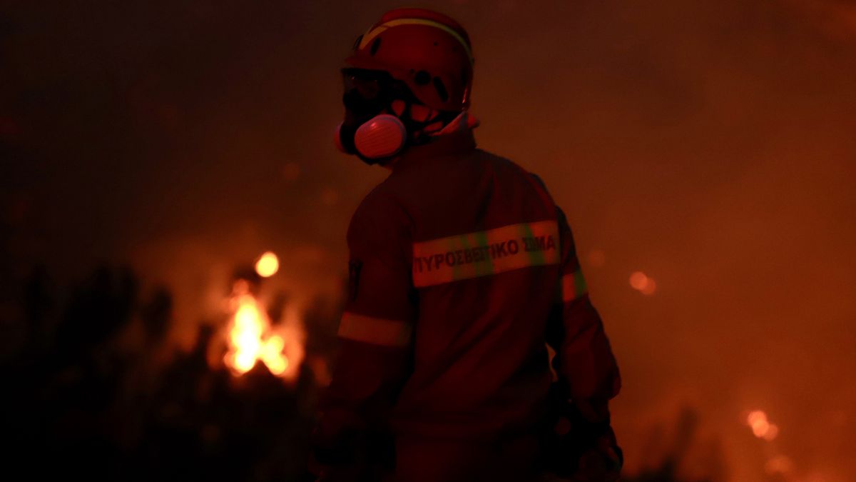 Pożary na Krecie
