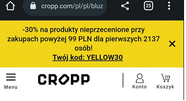 Reklama Cropp