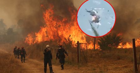 Katastrofa w powietrzu. Zderzyły się dwa helikoptery