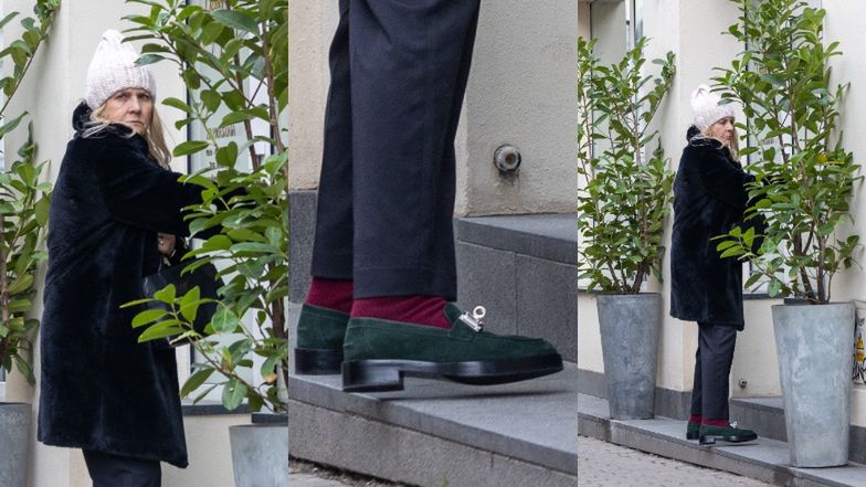 Grażyna Szapołowska "przyłapana" na mieście