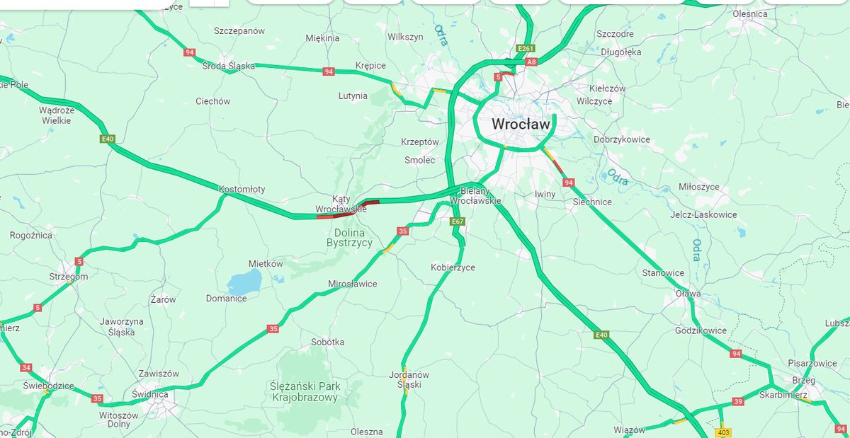 autostrada a4, karambol, wypadek Karambol na A4. Utrudnienia w stronę Wrocławia