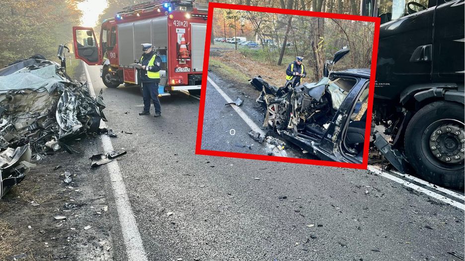 Śmiertelny wypadek na DK11
