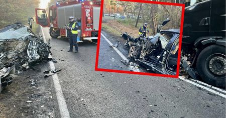 "Odbił się jak piłka". Turcy zginęli w czołowym zderzeniu z tirem