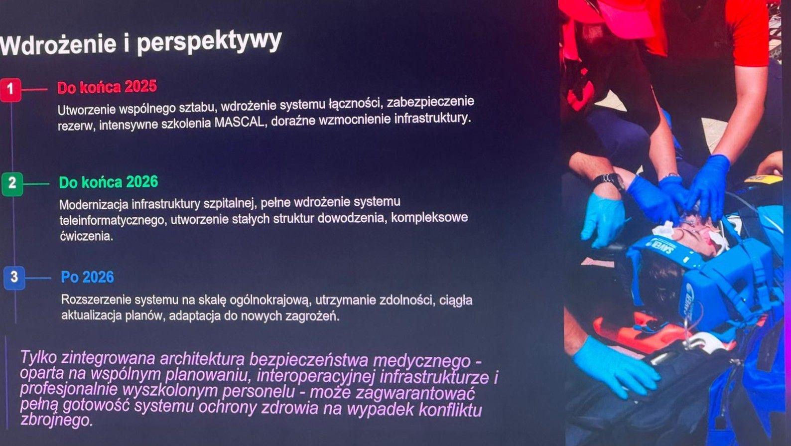 Przygotowanie systemu na wypadek konfliktu