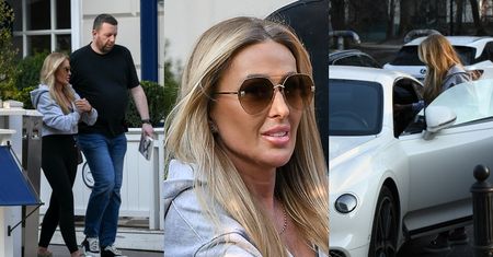 Sylwia Peretti z torbą wartą 70 tysięcy złotych odjeżdża spod modnej knajpki Bentleyem za MILION ZŁOTYCH