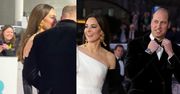Kate Middleton na gali BAFTA klepnęła księcia Williama... W POŚLADEK! Moment uchwyciły kamery (WIDEO)