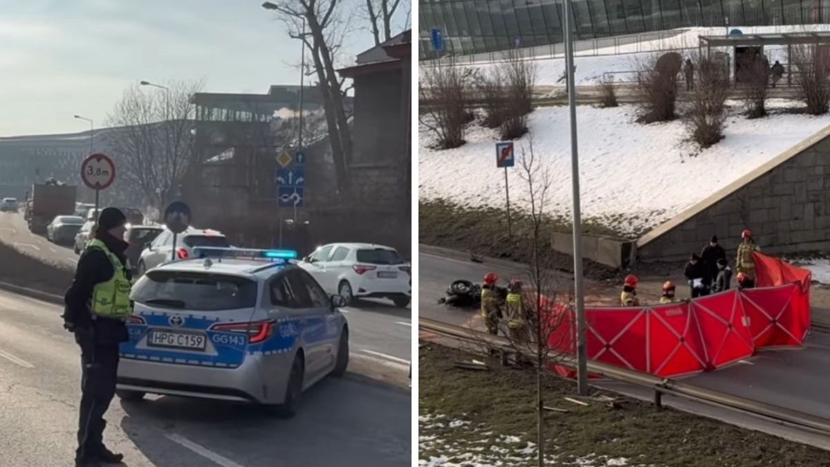 Tragiczny wypadek w Krakowie