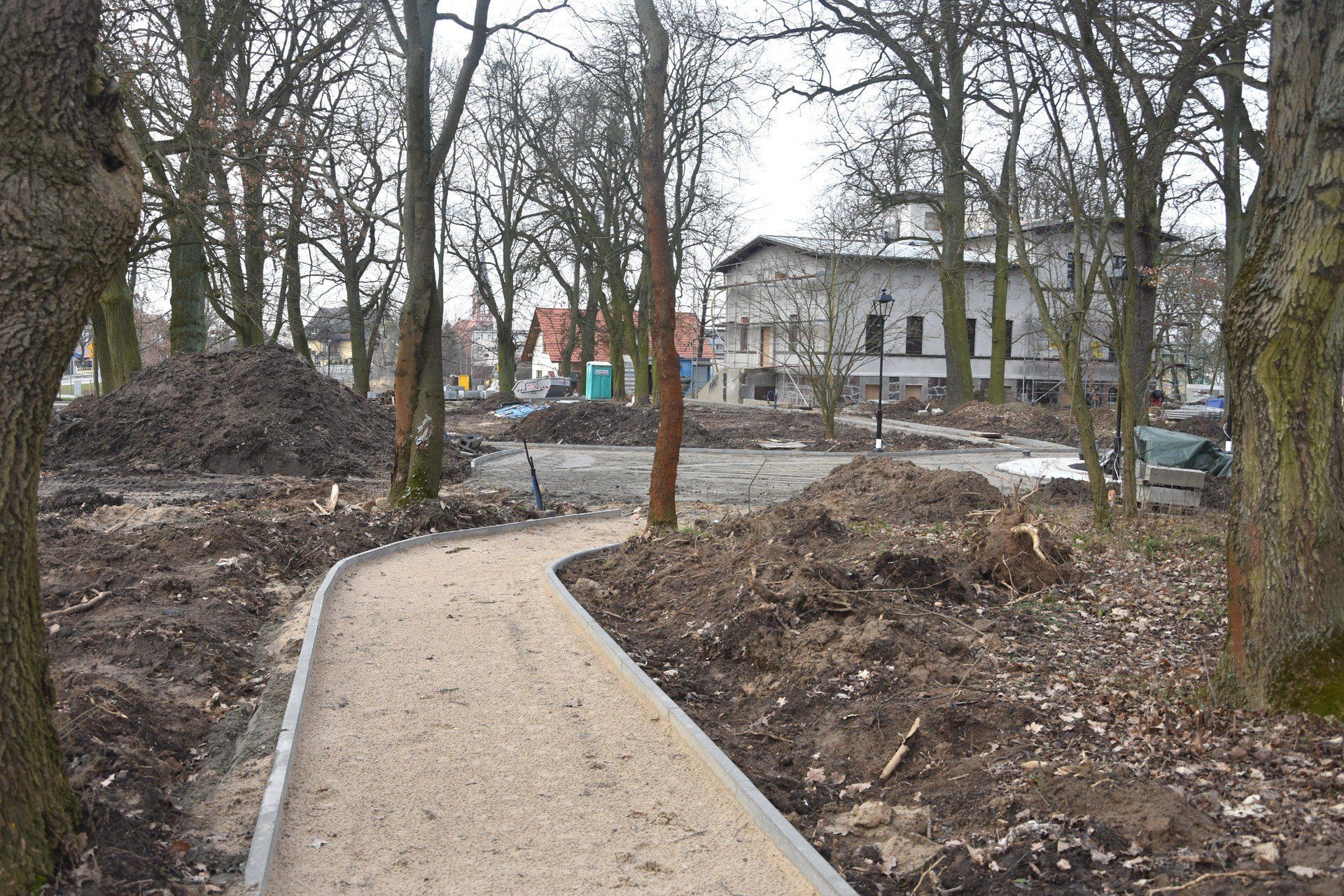 Nowy park w Sicienku