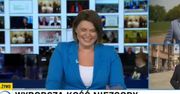 Dziennikarka TVN24 miała atak śmiechu na wizji. Rada Etyki Mediów reaguje na SKARGI. "Została zaskoczona informacją o uderzeniu kością z zupy"