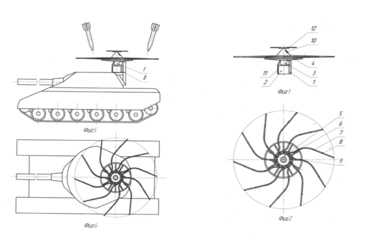 Russian "fans" for tanks