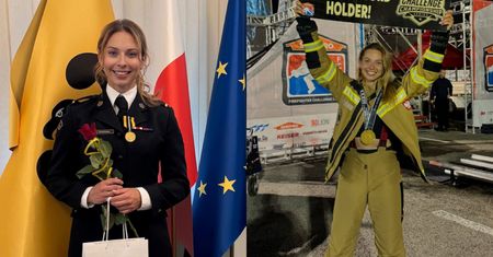 Najlepsza strażaczka świata to Polka. Pochwaliła się medalem