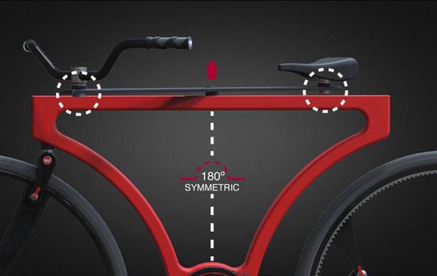 Twist Bike – symetryczny rower, który łatwo można zmienić w tandem 3
