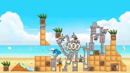 Pierwsza aktualizacja dla Angry Birds Rio to Beach Volley [wideo] 1