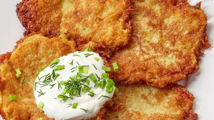 Placki ziemniaczane z pewnym dodatkiem będą jeszcze lepsze