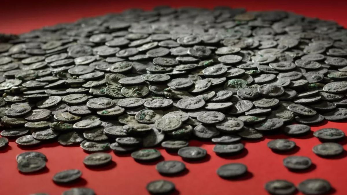 Monety sprzed 1800 lat znalezione w Niemczech 