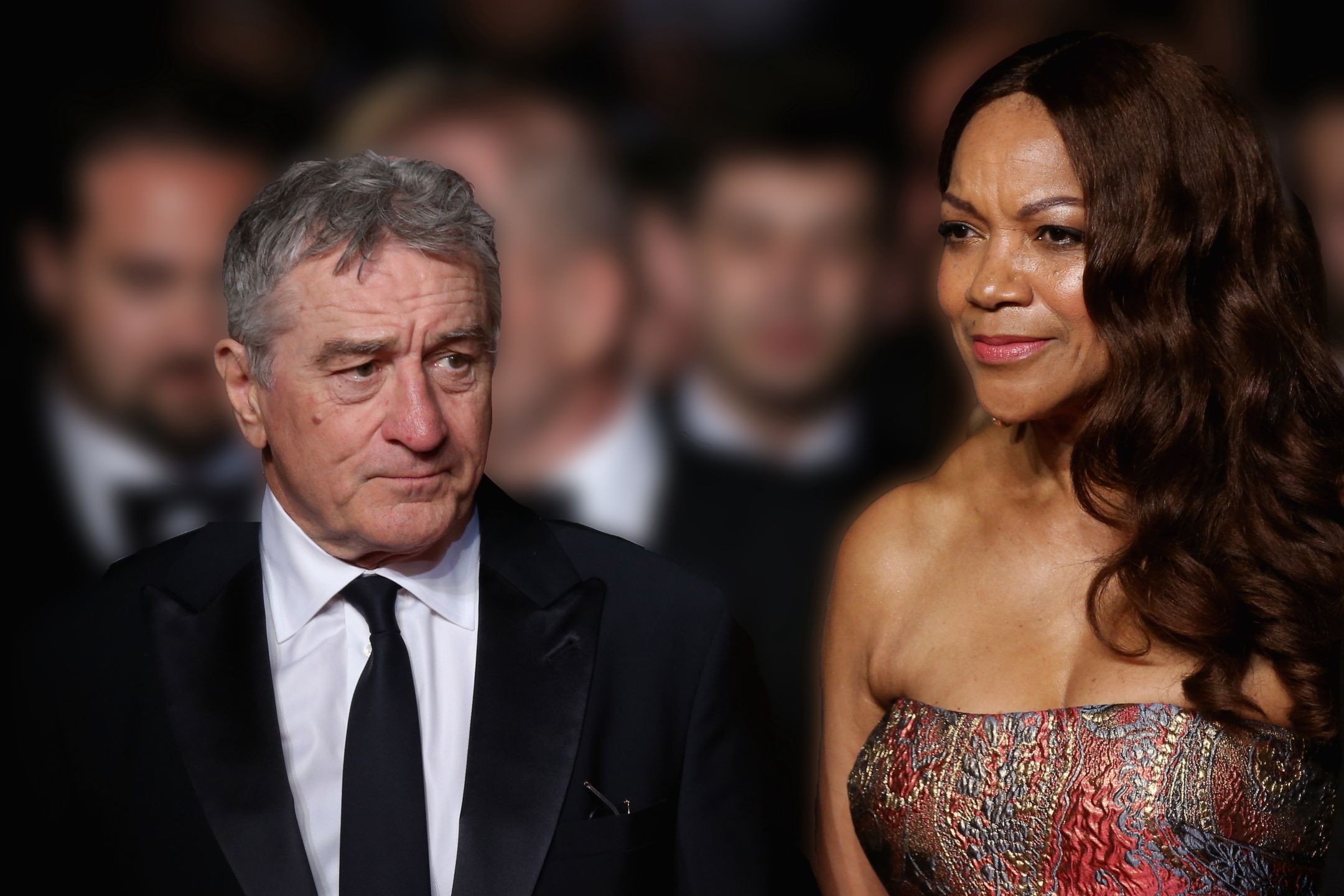 Robert De Niro i Grace Hightower na festiwalu w Cannes w 2016r.